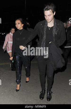 Peu de mélange de Thirlwall Jade et petit ami Jed Elliott à Mahiki comprend : Kensington Thirlwall Jade Où : London, Royaume-Uni Quand : 25 Feb 2018 Credit : WENN.com Banque D'Images