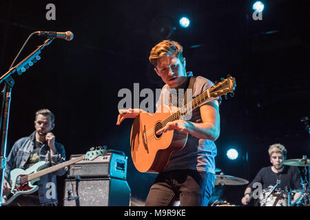 Niall Horan, Glasgow SSE Hydro 2018,Flicker World Tour, adorée par l'immense foule à l'Armadillo Glasgow Banque D'Images