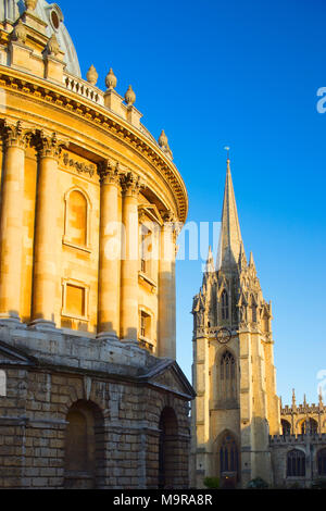 La Radcliffe Camera Oxford Oxfordshire England Banque D'Images