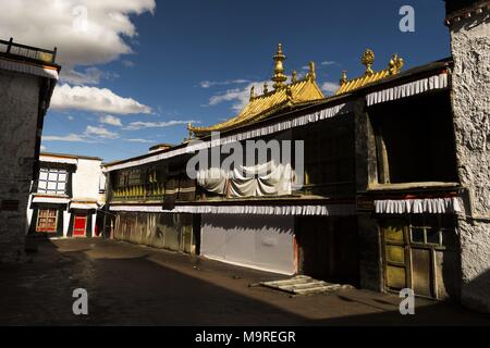 Utilisation dans le monde entier | Tashilhunpo monastère Banque D'Images