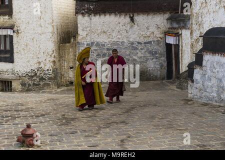 Utilisation dans le monde entier | Tashilhunpo monastère Banque D'Images