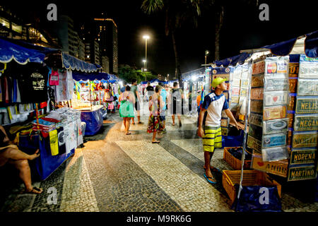 Copacabana, Rio de Janeiro, Brésil. Banque D'Images