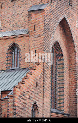 Sankt Knuds gothique Domkirke (St. La Cathédrale de Canute) à Odense, région du sud du Danemark, le Danemark. 21 août 2010, construit à partir de la fin du XIII 100 Banque D'Images