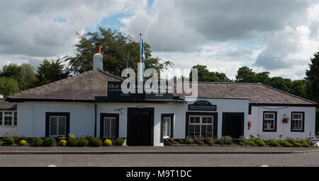 Toll Bar vieux Gretna Banque D'Images