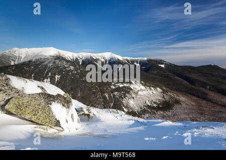 Franconia Notch State Park - Franconia Ridge le long de la crête de Kinsman sentier dans les Montagnes Blanches (New Hampshire). Ce sentier mène au sommet du C Banque D'Images