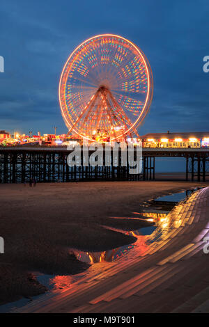 BLACKPOOL, Royaume-Uni - Octobre 21, 2016 : Banque D'Images