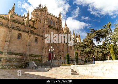 Ville de Salamanque, la cathédrale, la Place Mayor et principaux sites autour. Banque D'Images