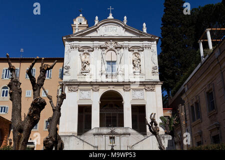 L'église Saint Isidore - Rome (Sant'Isidoro degli Irlandesi) - Irish spirituel en Italie Banque D'Images