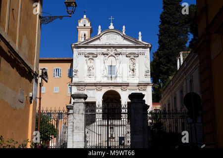 L'église Saint Isidore - Rome (Sant'Isidoro degli Irlandesi) Banque D'Images