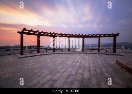 Taiyuan, Taiyuan, Chine. Mar 29, 2018. Taiyuan, Chine 29 mars 2018 : décor d'Dongxishan Parc écologique à Taiyuan, Province de Shanxi en Chine du nord. Crédit : SIPA Asie/ZUMA/Alamy Fil Live News Banque D'Images