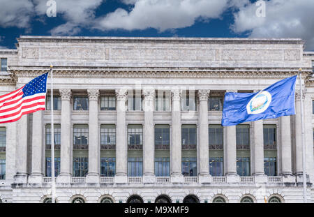 WASHINGTON, DC - Mars 14, 2018 : United States Department of Agriculture Building à Washington, DC Banque D'Images