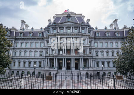 Eisenhower Executive Office Building à Washington, DC Banque D'Images