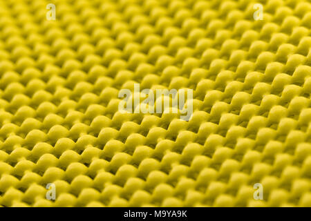 Close up detail de mini jaune mat