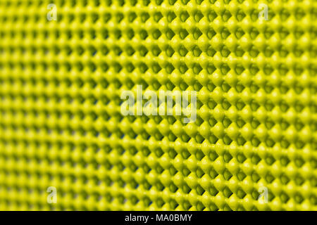 Close up detail de mini jaune mat