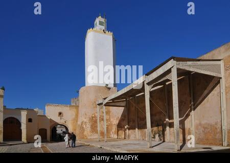 Grande mosquée ancienne cité portugaise El Jadida, Maroc. Banque D'Images