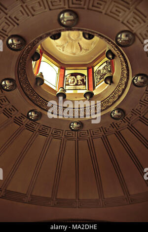 Intérieur de Sir John Soane's Museum, Londres Banque D'Images