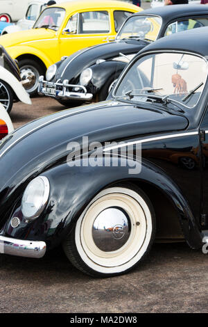 1954 Vintage VW Coccinelle voiture. UK Banque D'Images