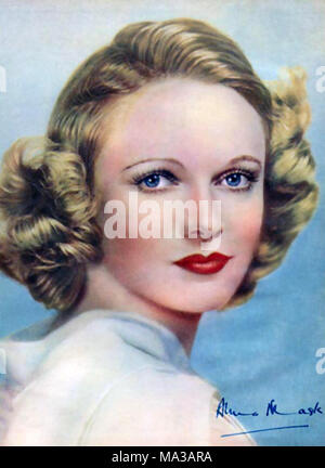 ANNA NEAGLE (1904-1986) English scène et actrice du film à propos de 1935 Banque D'Images