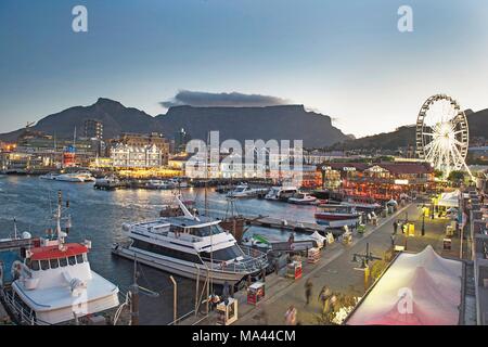 Le Victoria & Alfred Waterfront à Cape Town, Afrique du Sud Banque D'Images