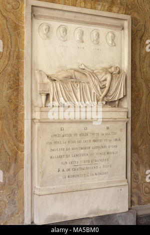 Pauline de Beaumont - San Luigi dei Granai - Rome Banque D'Images