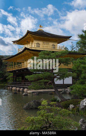 L'Asie, Japon, Nippon, Nihon, Kita, Kita-ku, Kyoto Kinkaku-ji Banque D'Images