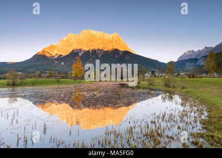 Ehrwald, district de Reutte, Tyrol, Autriche, Europe. Banque D'Images