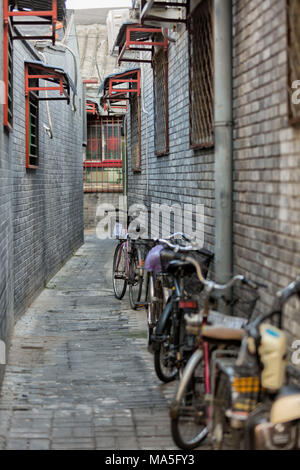 Asie Asie du Sud-Est,,,Chine,Beijing Hutong de Beijing typique. Banque D'Images