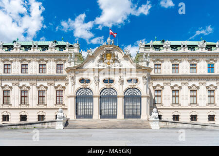 Vienne, Autriche, Europe. Le Palais du Belvédère supérieur Banque D'Images