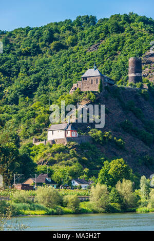 Vallée de la Moselle, Rhénanie-Palatinat, Allemagne Banque D'Images