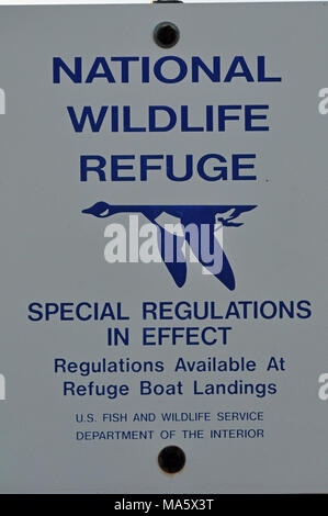 Refuge limite. L'unité de monticule perdu Upper Mississippi River National Wildlife &AMP ; poisson Refuge est 10 000 hectares de prairie qui a été une fois que le dépôt de l'Armée de savane, un 13 062 acres d'installation militaire qui a été fermé en mars 2000 par le réalignement de la base et de la fermeture (BRAC) Commission. Banque D'Images