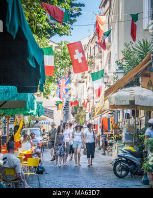 Scènes autour de Sorrento et la côte amalfitaine de souther Italie y compris Capri Banque D'Images