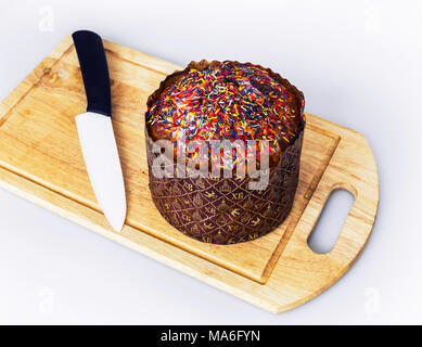 Gâteau de Pâques sur panneau Banque D'Images