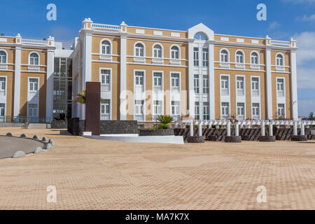 Arrecife Cabildo de Lanzarote, Área de Educación y Cultura Lanzarote, une île espagnole, au large des côtes de l'Afrique du nord-ouest Banque D'Images