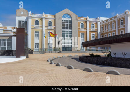 Arrecife Cabildo de Lanzarote, Área de Educación y Cultura Lanzarote, une île espagnole, au large des côtes de l'Afrique du nord-ouest Banque D'Images