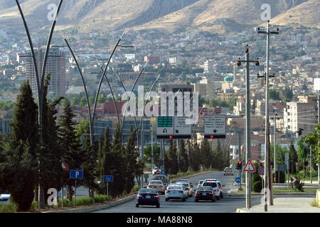 Duhok, le nord de l'Irak, région autonome kurde Banque D'Images