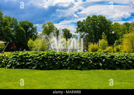 Fontaine à Gothenburg en Suède au printemps 2015 Banque D'Images