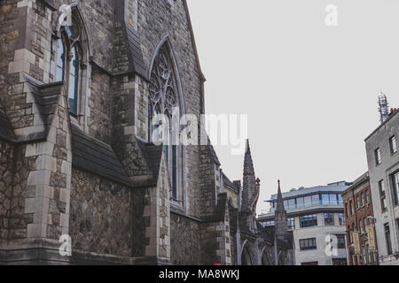 DUBLIN, IRLANDE - 28 mars, 2018 : avis de la St Andrew's Church à Dublin City Centre Banque D'Images