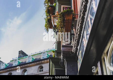 DUBLIN, IRLANDE - 28 mars, 2018 : archtectural détails dans Suffolk Street dans le centre-ville de Dublin Banque D'Images