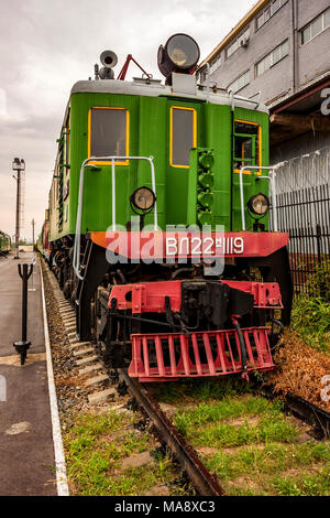 ROSTOV-SUR-Don, Russie - septembre 1, 2011 : VL22m en locomotive Railway museum Banque D'Images