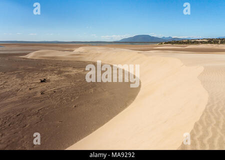 Désert de dunes de sable dans le sud de Madagascar Banque D'Images