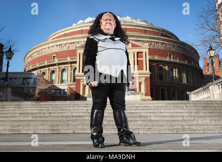 Le Royal Albert Hall ont annoncé que les trekkies réserver des billets dans le Klingon sera remis gratuitement 'Star Trek' en concert tickets, conduisant à la formation d'urgence pour le personnel des centres d'appels où : London, Royaume-Uni Quand : 22 février 2018 Crédit : Joe Pepler/WENN.com/PinPep Banque D'Images