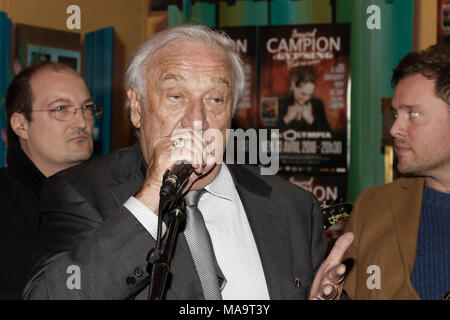 Paris, France. 30Th Mar, 2018. Marcel Campion assiste à la soirée d'ouverture de la Foire du Trône au profit de l'Institut Rafaël le 30 mars 2018 à Paris, France. Credit : Bernard Menigault/Alamy Live News Banque D'Images