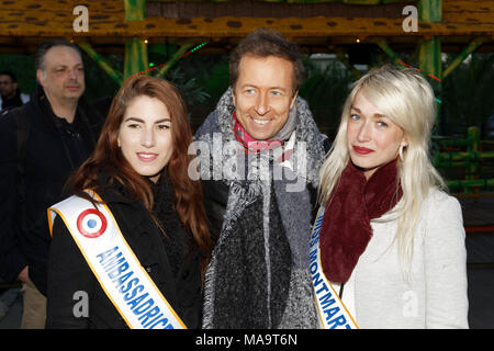 Paris, France. 30Th Mar, 2018. Franck Clere assiste à la soirée d'ouverture de la Foire du Trône au profit de l'Institut Rafaël le 30 mars 2018 à Paris, France. Credit : Bernard Menigault/Alamy Live News Banque D'Images