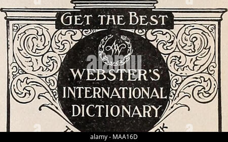 . L'poultryman . Anglais ^o^^^^V MI Géographie Biographie Fiction, Etc. 25 000 nouveaux mots, F.tc. Répertoire géographique du nouveau le monde "Avec plus de 23 000 entrées sur la base du dernier recensement. Nouveau dictionnaire Biocraphical- plus de 10 003 noms de personnes indiqué, Lirth, décès, etc. édité par V/. T. HARRIS, Ph.D., LL.D., United States Commissaire de l'éducation. Les nouvelles plaques. Liaisons riches. 2380 pages in-quarto. 5000 illustrations. Devrait être en Cvery maison, école, bureau et Webster's aussi ! !Co egiate noopages avec dictionnaire. 1400Illustrations.Taille : 7x10x2 ;''uin. Une édition spéciale du papier fin imprimé de la sa Banque D'Images