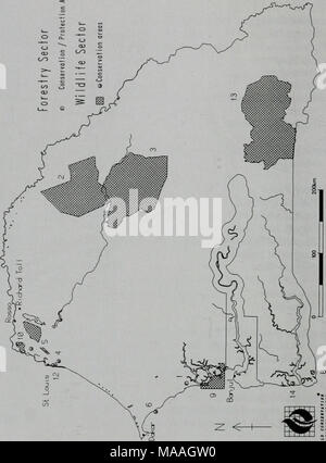 . Les sites écologiquement sensibles en Afrique. Volume 5 : Sahel . 66 Banque D'Images