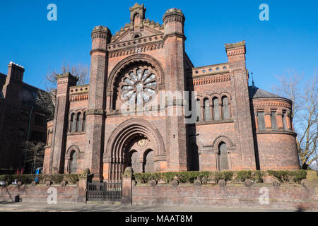 Princes Road,Synagogue juive,Liverpool, Merseyside, Angleterre,English,UK,Royaume-uni,Bretagne,France,GB,Europe, Banque D'Images