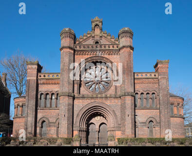 Princes Road,Synagogue juive,Liverpool, Merseyside, Angleterre,English,UK,Royaume-uni,Bretagne,France,GB,Europe, Banque D'Images