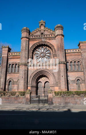 Princes Road,Synagogue juive,Liverpool, Merseyside, Angleterre,English,UK,Royaume-uni,Bretagne,France,GB,Europe, Banque D'Images