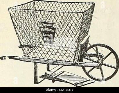 . Dreer's Liste des prix de gros . Banque D'Images