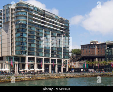 Waterfront Apartments autour de Circular Quay Banque D'Images